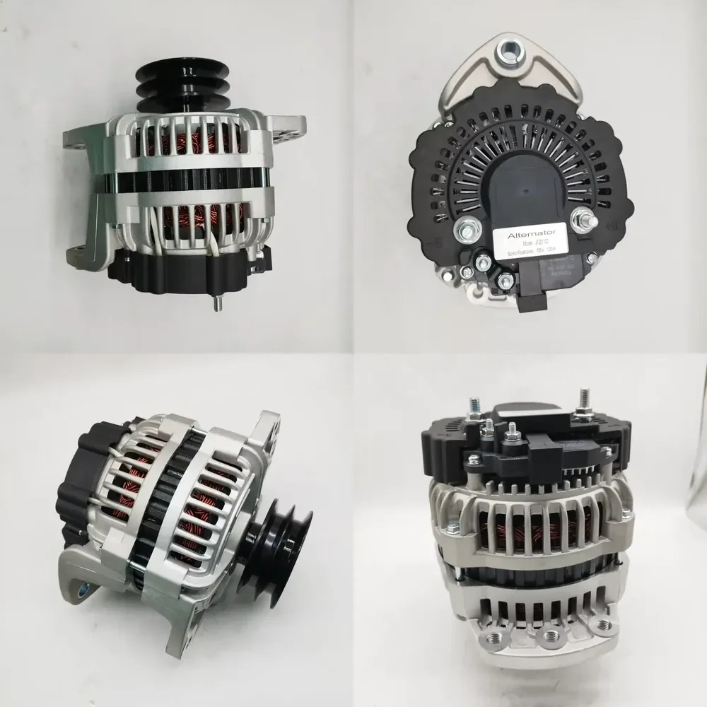 High Durability Auto Parts Upgrade Modified Customized Truck Parts Alternator JFZ5100 for Truck alternator 56V 100A 48V