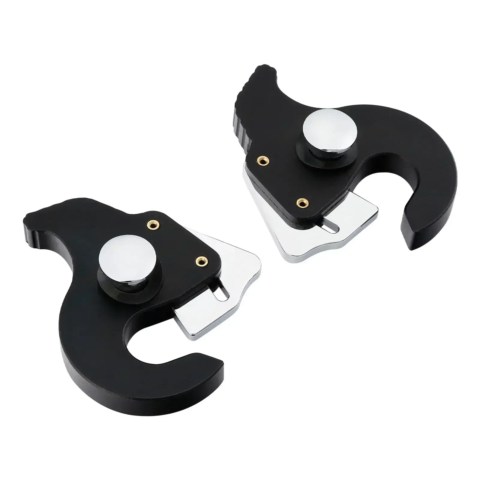 

For Harley Road King Electra Street Glide Fat Boy 883 1200 Motorbike Acsessories Sissy Bar Luggage Rack Docking Latch Clip Kit