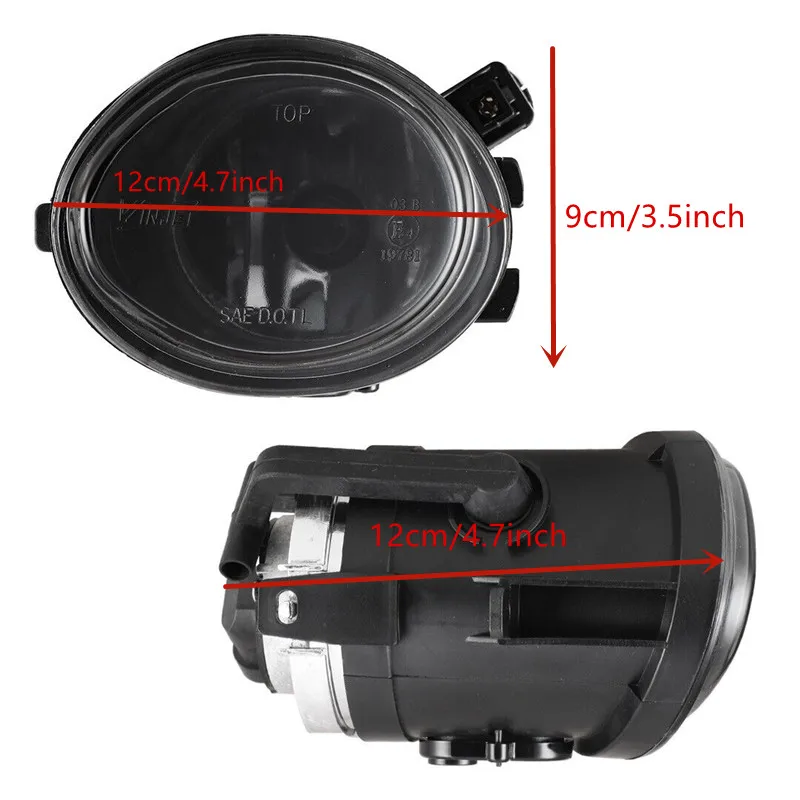 Fog light for BMW E46  3 Series 320i 330i M3 M5 325i 325XI 330XI 530I M Package Bumper Lamp 5 series E39 fog lamp assembly