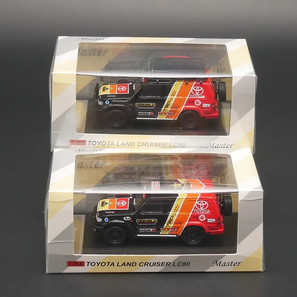 

Diecast Master 1:64 Scale Toyota Land Cruiser LC80 Alloy Car Model Collectible Toy Gift Souvenir Display Ornament