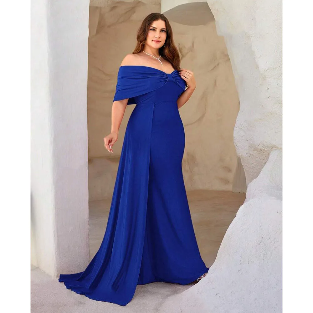 

Elegant Off-Shoulder Puff Skirt Evening Dresses For Women Perfect For Adult Parties Evening Party Floor Length Prom Dressses
