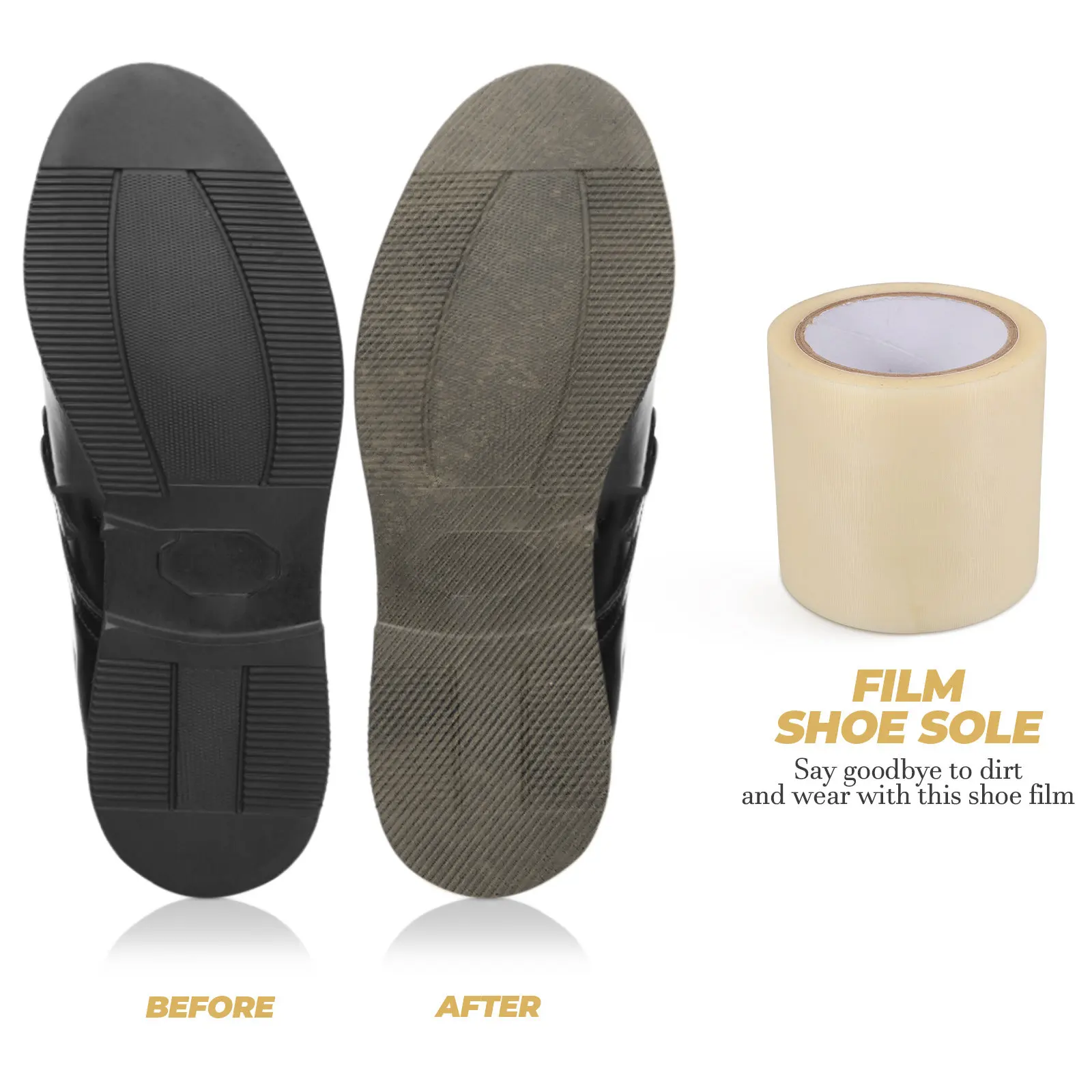 Shoes Sole Stickers Bottom Anti-wear Heel Slip Adhesive for Self-adhesive Anti-slip Bottoms