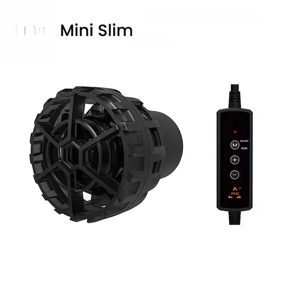 Mini Slim USB Powered Freshwater Saltwater 5W 9W DC Aquarium Wavemaker Circulation Pump for Small Nano Coral Reef Fish Tank