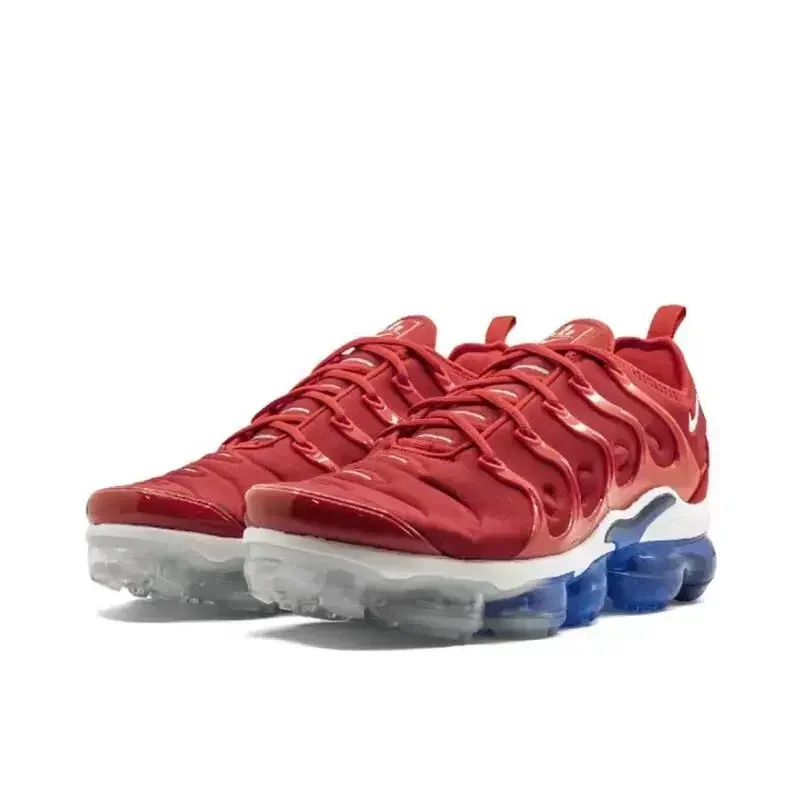 Nike Air VaporMax Plus TN Red Men and Women Running Shoes Anti-Slip Air Cushion Men Casual Sports Sneakers 924453-601