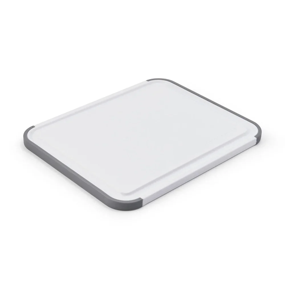 Nonabsorbent Plastic Cutting Board with Nonslip Edges Durable Poly Surface for Food Preparation