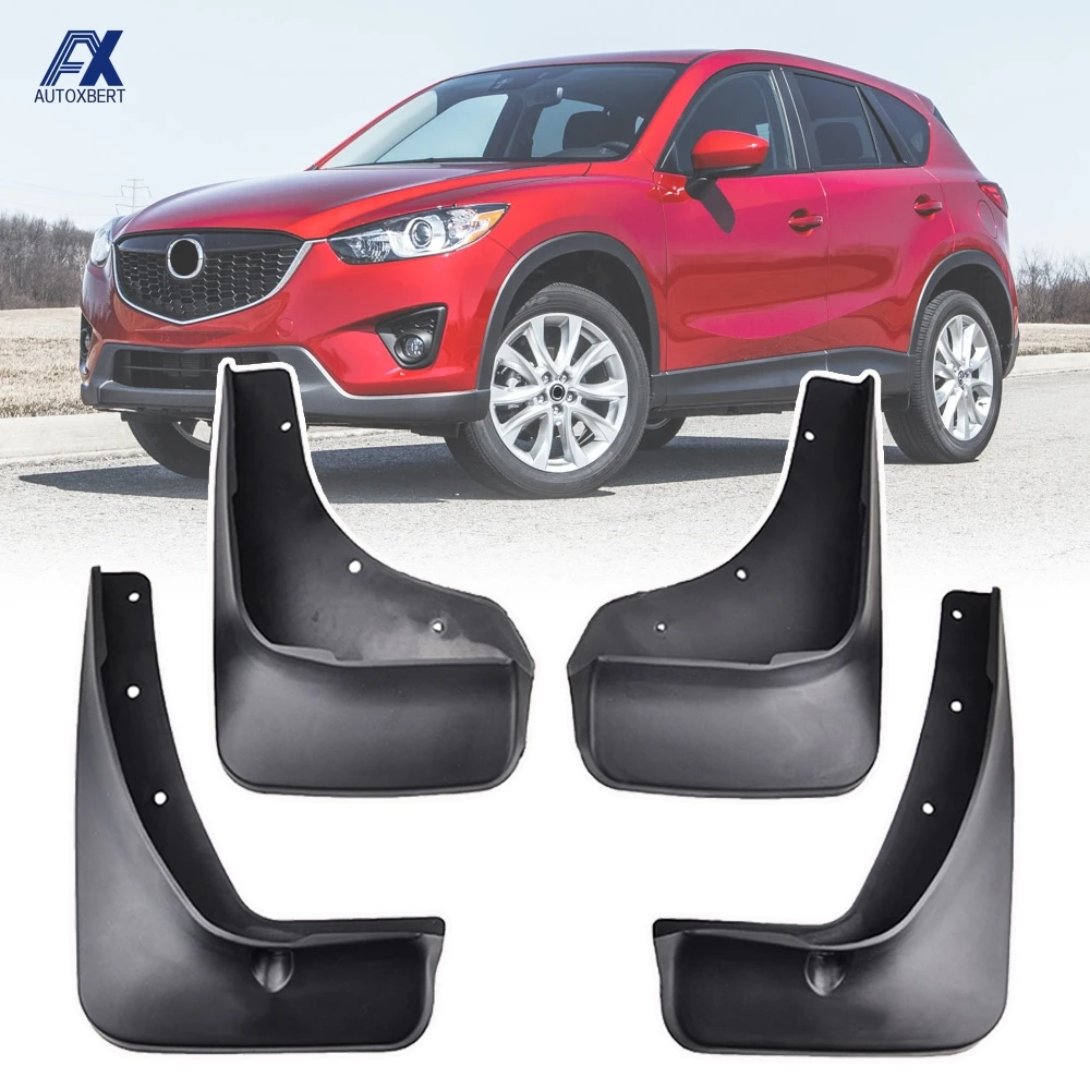 Mudflaps Set para Mazda CX-5, CX5, 2012, 2013, 2014, 2015, 2016, Splash Guards, lama Flap, Flaps Guard, pára-lamas, Fender, acessórios do carro