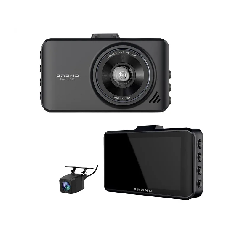 3 Inch Car Dash Camera 4K Dual DVR Dash Cam with Wifi Front and Rear View Driving Recorder Night Vision  car accessories