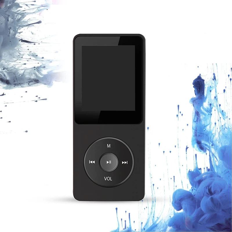 Portable Music Player with Wireless Connectivity and Built in Speakers FM Radio eBook Support Recording Function