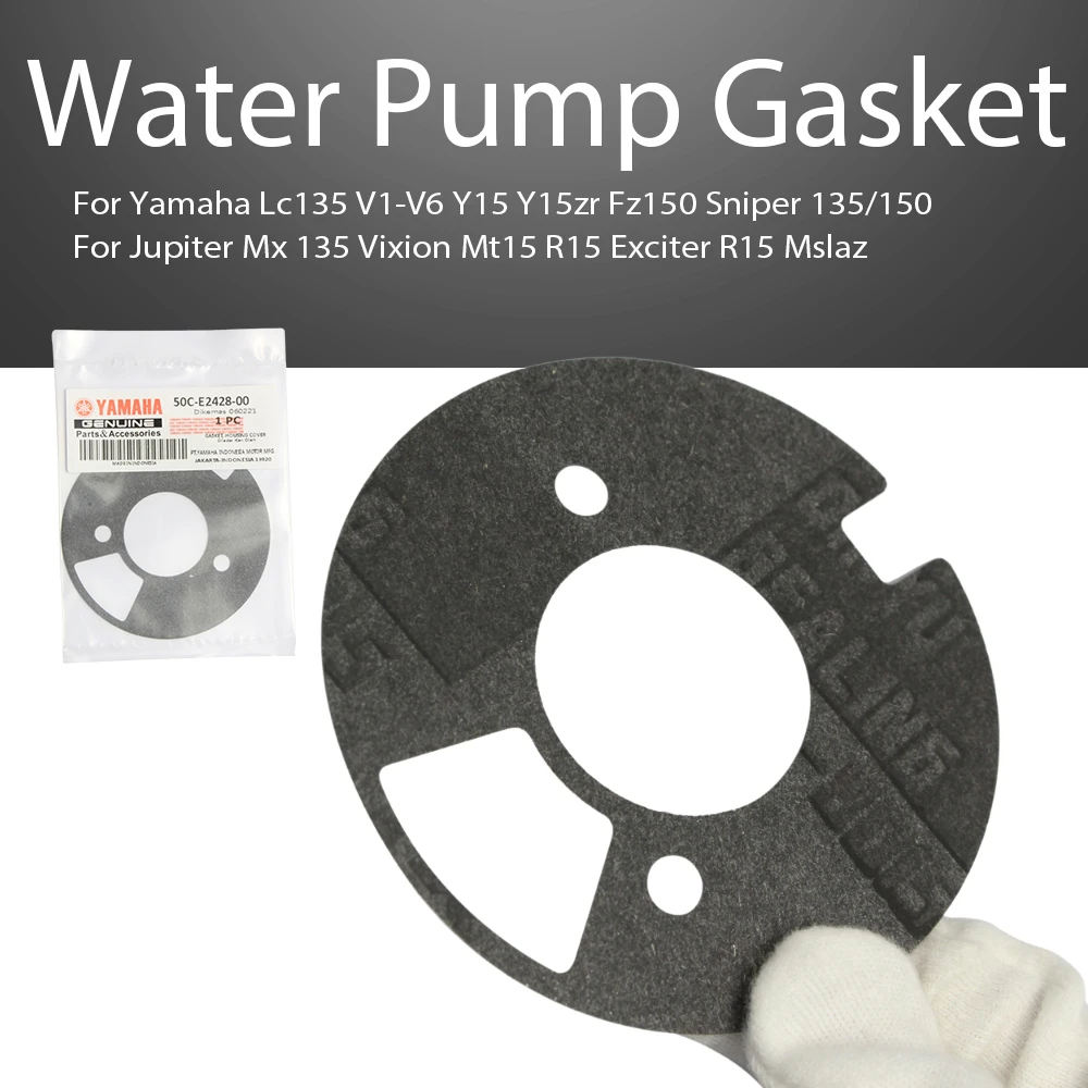 

Water Pump Gasket Set For Yamaha Lc135 V1-V6 Y15 Y15zr Fz150 Sniper 135/150 Jupiter Mx 135 Vixion Mt15 R15 Exciter R15 Mslaz