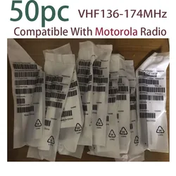 50pc VHF Antenna for Motorola Radios Walkie Talkies GP88 GP88S GP328 GP338 GP338 PLUS 6Inch (15CM) 136-174 MHz