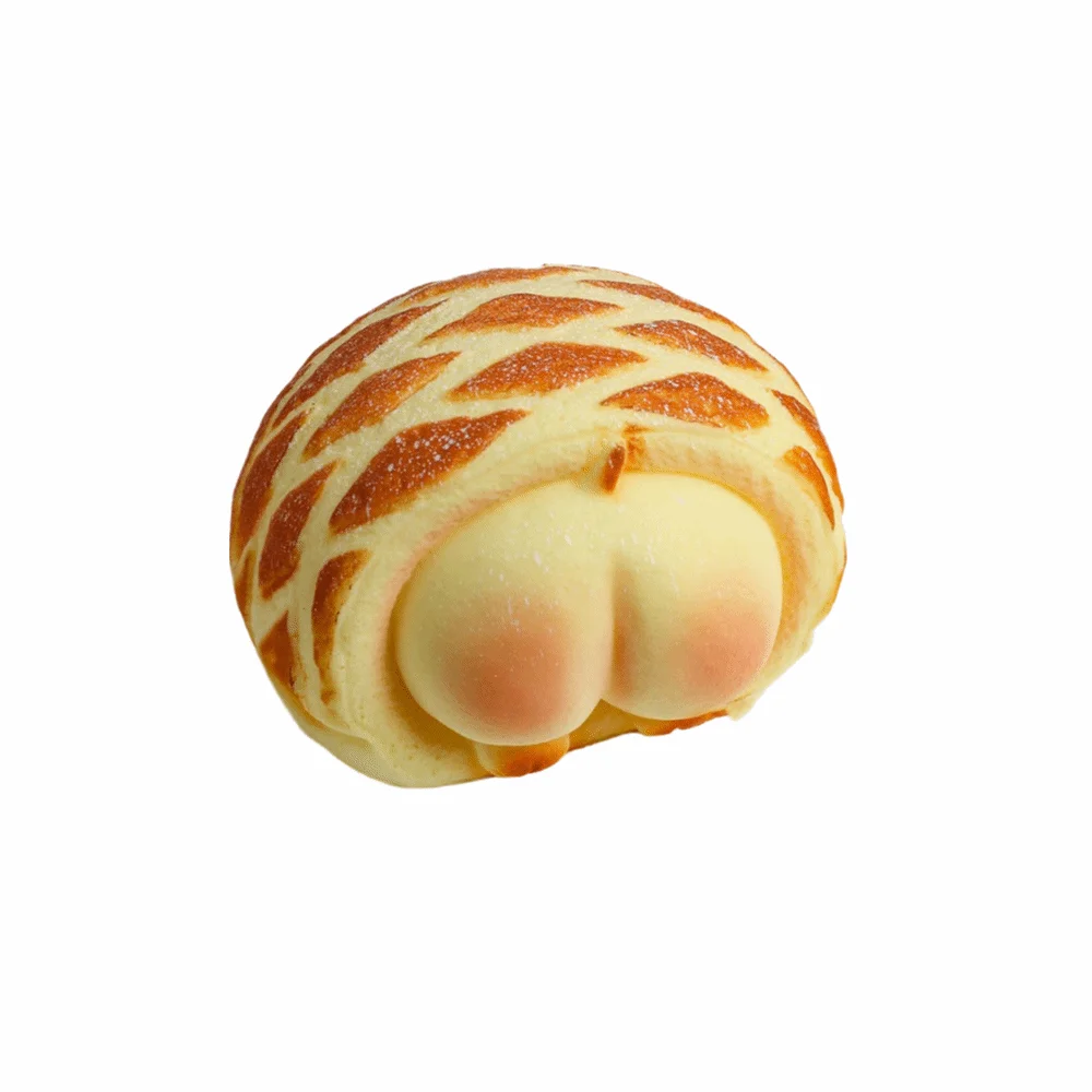 

Хлеб с мультяшным животным, имитация хлеба, щепотка, желтый декомпрессия, модели искусственного хлеба, реквизит для фотосессии, игрушка из искусственной кожи с медленным отскоком для снятия стресса