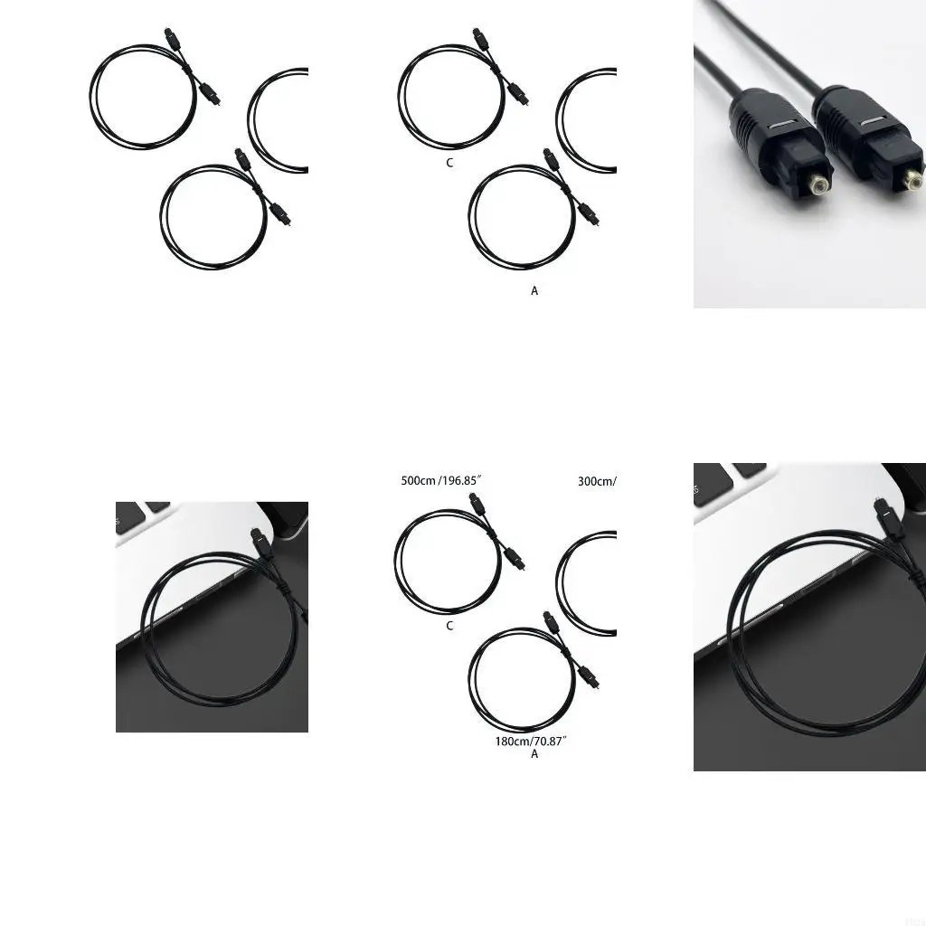 193A Digital Optical Fiber Cable 1.8/3/5meters Blu-ray DVD Player Cord Optical Digital Cable