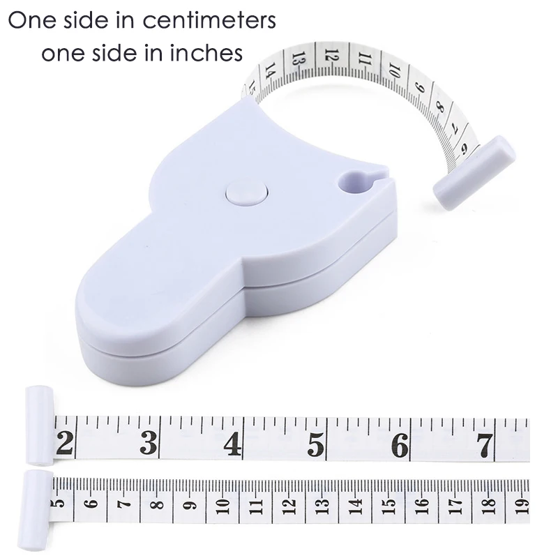 Health Care Skinfold Body Fat Caliper Body Fat Tester with Body Mass Tape with Measurement Chart Body Health Tool