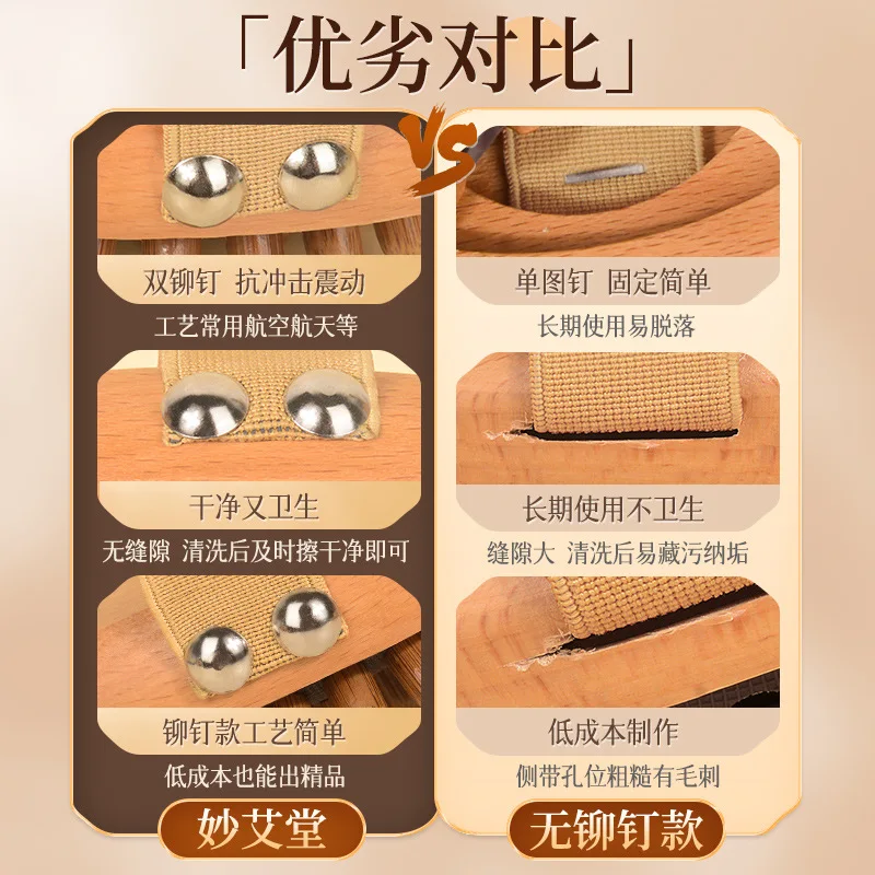 يده الزان ميريديان تدليك فرشاة تدليك البطن مع فرشاة نبض الساقين الجسم فتح الكبد المرارة خطوط الطول فرشاة #3