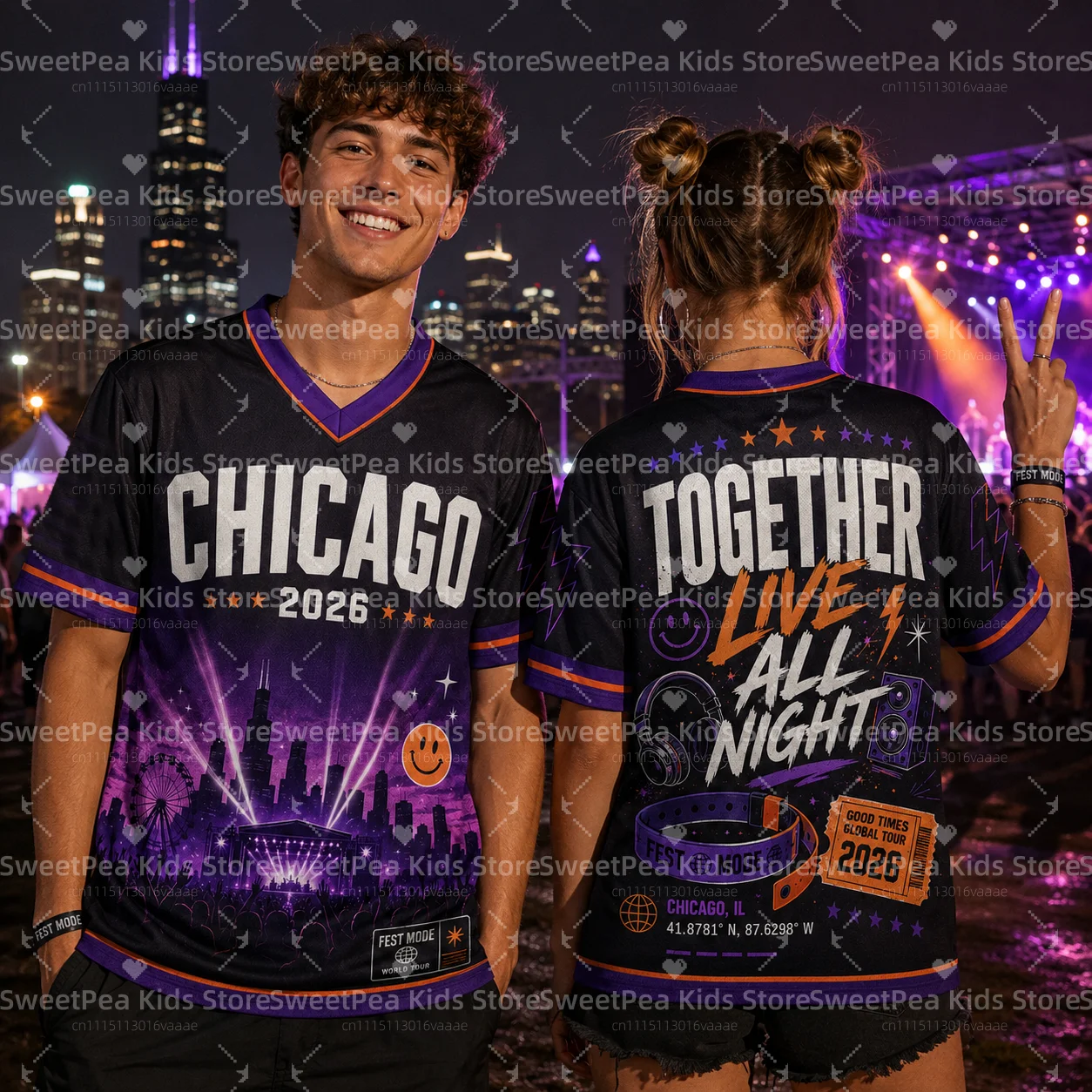 2026 City Party Design Pattern Printed Summer T-shirts Family Matching Soccer T-Shirt 3D Short Sleeve Loose Training & Match