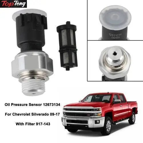 

Oil Pressure Sensor 12673134 For Chevrolet Silverado 09-17 With Filter 917-143 P