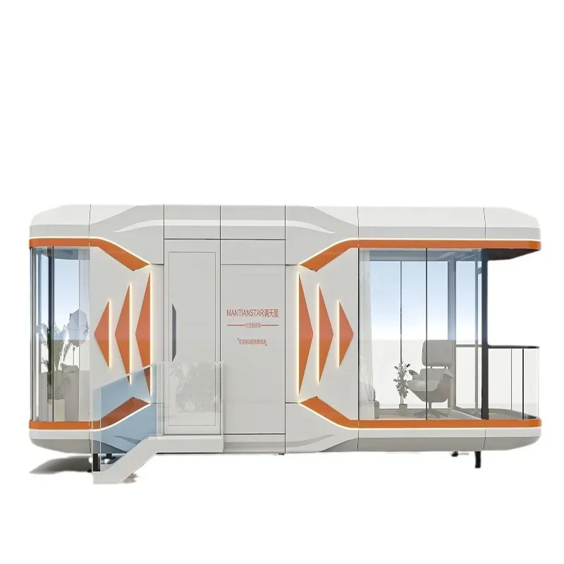 A for Space Capsule Homestay Mobile House Homestay Micro Home Residence Office Villa Scenic Apple Capsule Hou 5