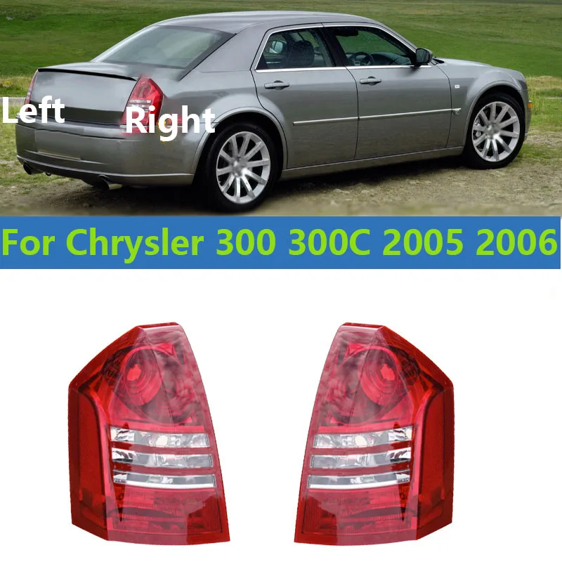 

Задний фонарь для Chrysler 300 300C 2005 2006 2007, задний фонарь, задний фонарь, Автомобильный задний фонарь без лампы 4805853AD 4805852AD