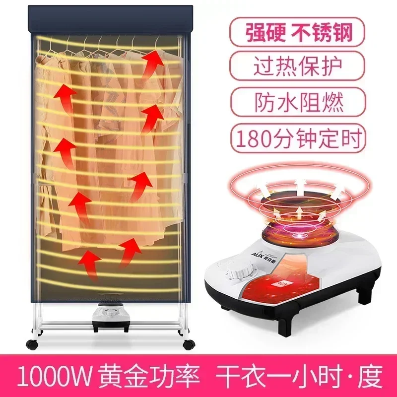 เครื่องอบผ้าในครัวเรือนแบบ All-in-One: การอบแห้งเร็ว, การป้องกันการปิดเครื่อง, การประหยัดพลังงานสําหรับการซักรีดที่ไม่ยุ่งยาก