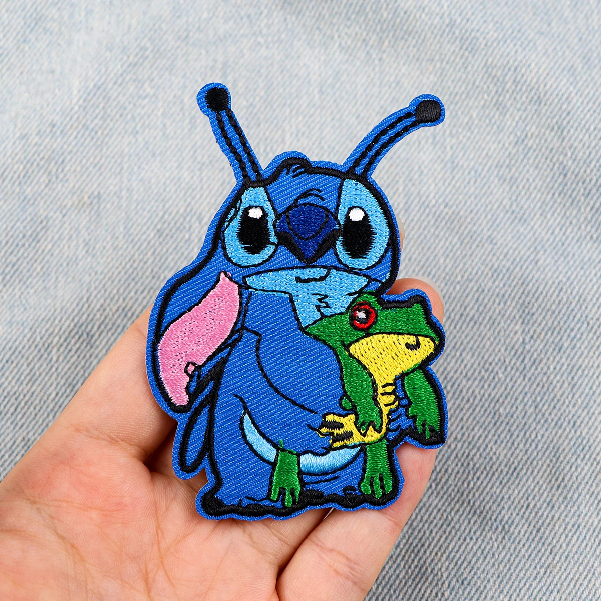 Cute Stitch Patch DIY Applique Patches Sticker Diy Sewing Clothing Jacket Badges Iron on T-shirt Accessory Gifts