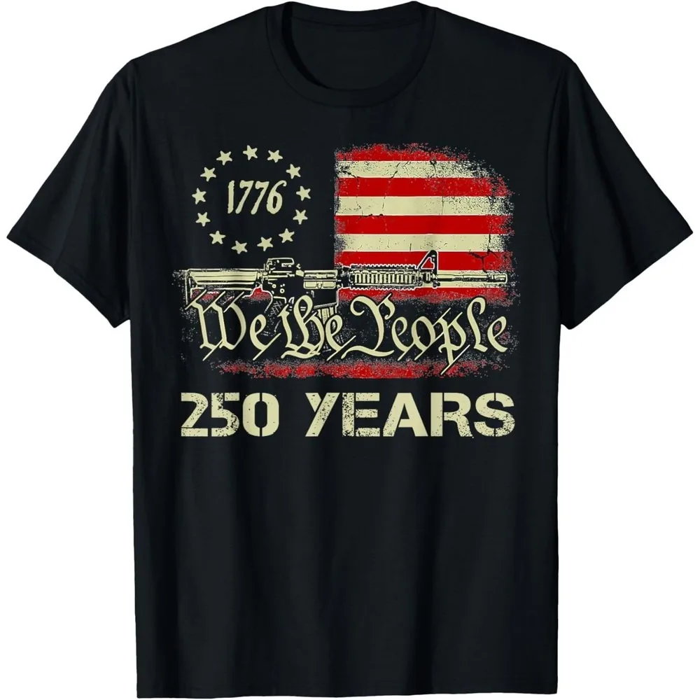 

Американская футболка унисекс «Strong We The People» на 4 июля, летняя повседневная одежда с короткими рукавами Camisetas Mujer