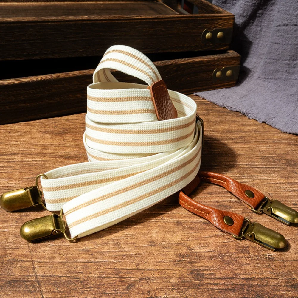 الحمالات الرجعية عادية للرجال النمط البريطاني المضادة للانزلاق Y-نوع الحمالات دعوى اكسسوارات مشبك معدني شريط الحمالات كليب دعوى #1