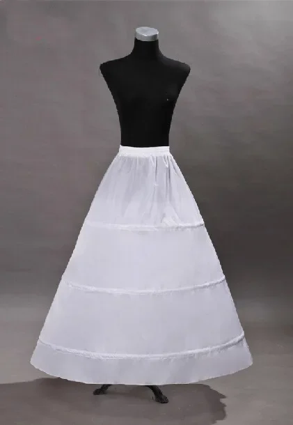 

Wedding Petticoat With 3 Hoops Ball Gown For Vintage Bustle