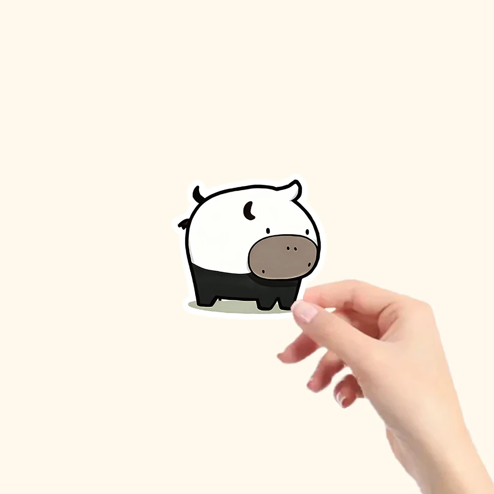 ชุดสติกเกอร์สัตว์การ์ตูนน่ารักหลากหลายแบบสำหรับตกแต่งแล็ปท็อป ขวดน้ำ สมุดภาพ งานฝีมือยอดนิยม ทันสมัย และไม่ซ้ำใคร