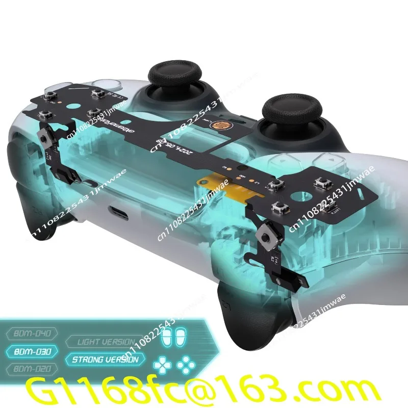 BDM-030 PS5 Controller Complete Set Clicky Front Eight Button Shoulder Buckle Trigger Kit FPS Dedicated Mechanical Micro Button