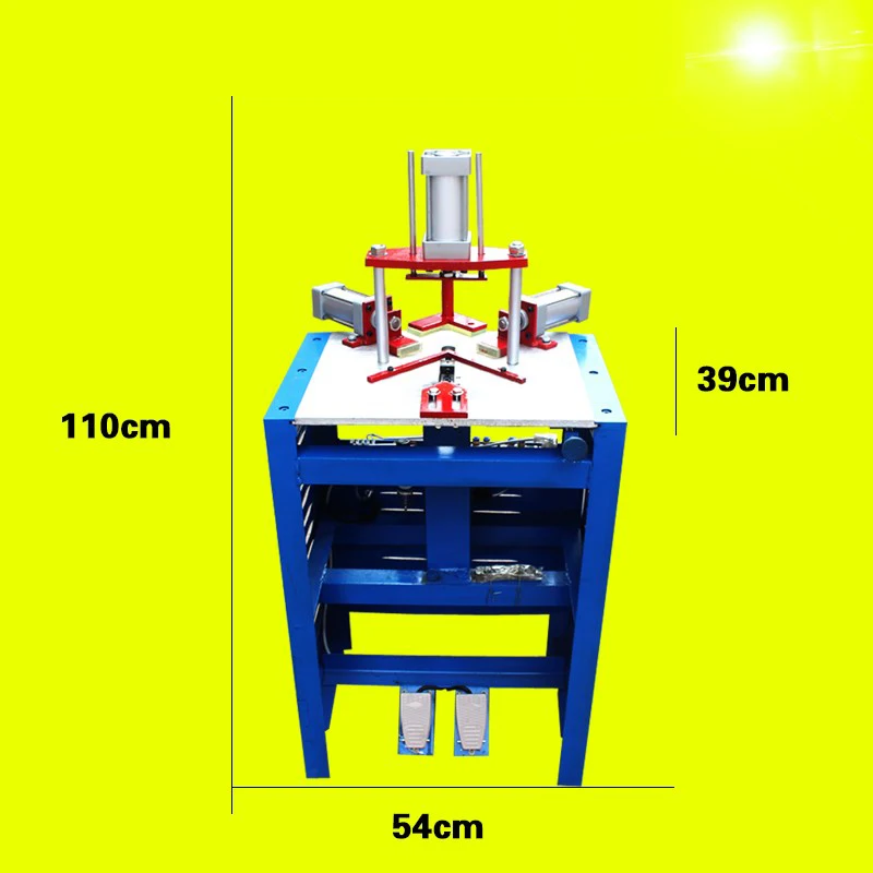 45 Degree V-nailer pneumatic nail angle machine Desktop framing nailing machine frame Nail machines