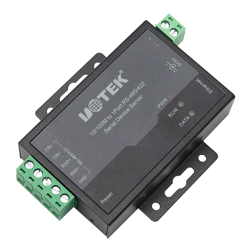 UOTEK UT-6011M 10/100M to 1-port RS232 485 422 Converter Ethernet Serial Device Server