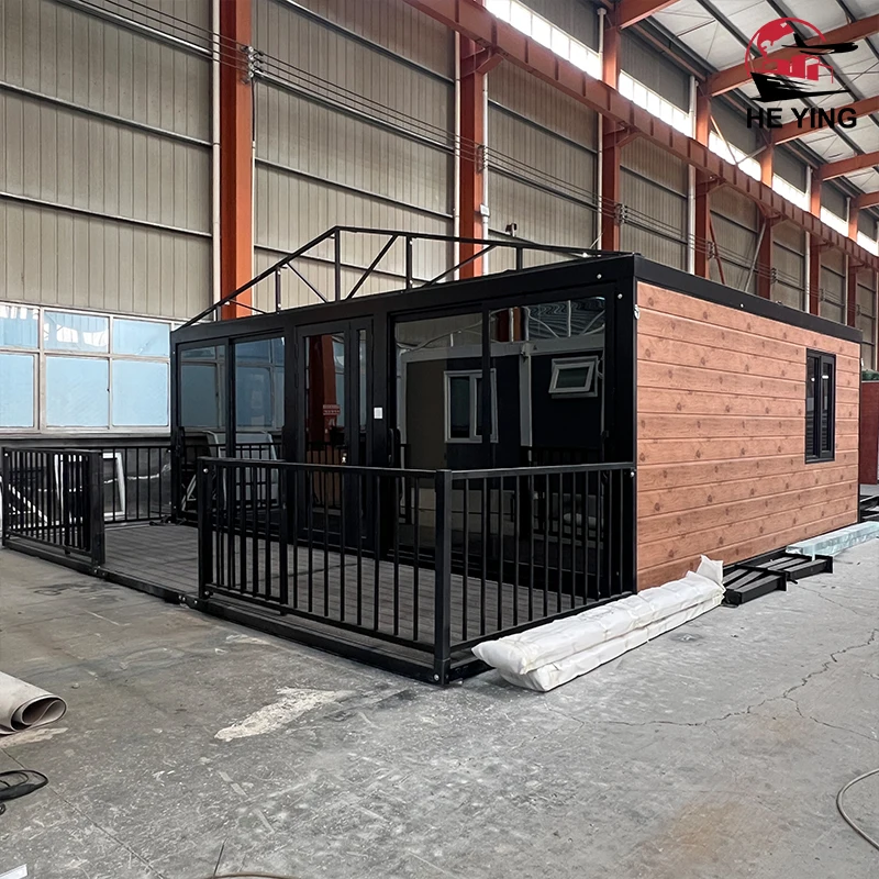 

Customized Prefabricated Modular Steel Container Home Expandable Villa Cabin Mobile Living Kitchen Bathroom Bedroom For Hotels
