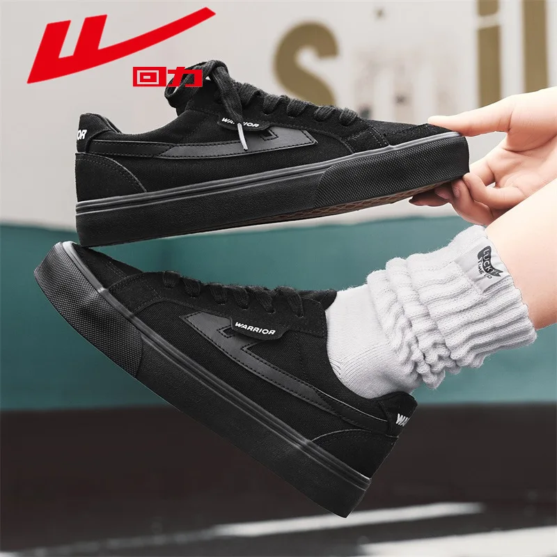 2024 HUILI Spring New Women Casual Canvas Shoes Size 34-44 Lace Men Espadrille Non-slip Low-cut Vulcanized Shoes