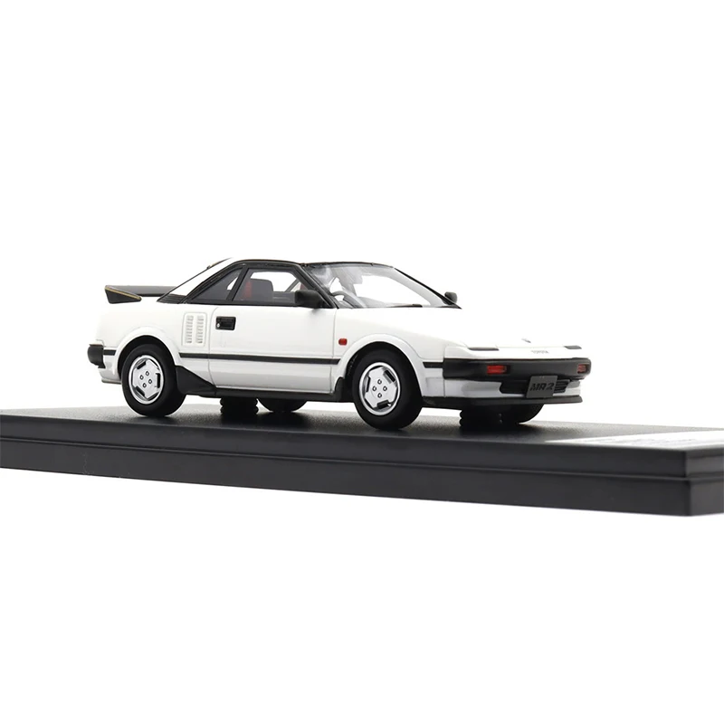 1/43 Scale 1984 TOYOTA MR2 Sports Car Simulation Resin Car Model Static Display Collectible Toy Gift Souvenir Decoration