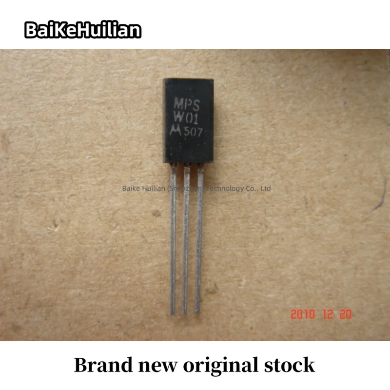 50pcs/lot MPSW01 power transistor package direct insertion TO92L brand new original stock