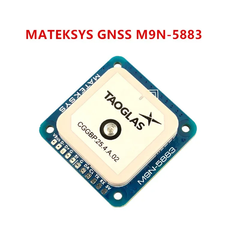 MATEK MATEKSYS GNSS COMPASS M9N-5883 GPS For Long Rang Rc /Quadcopter/Airplane Parts