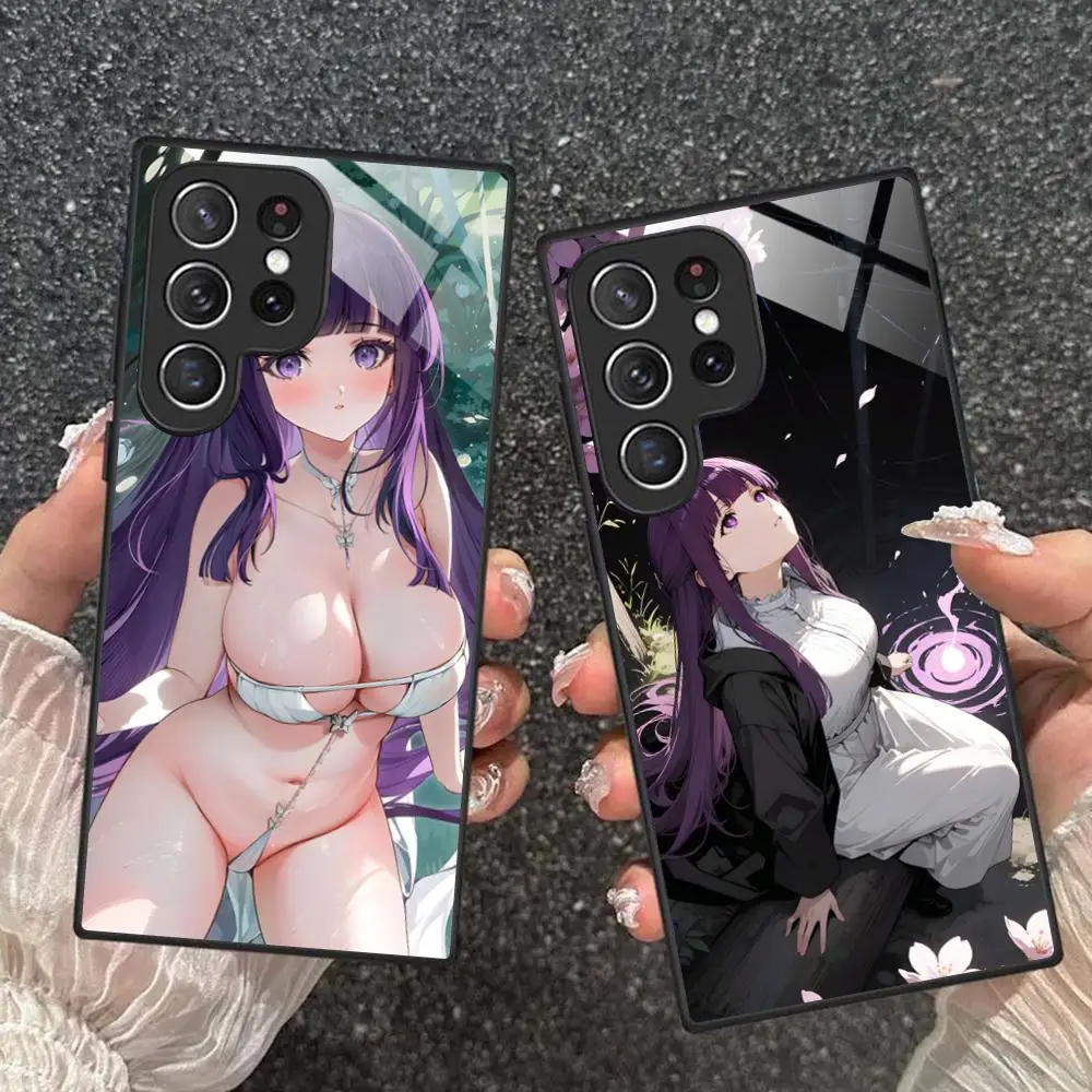 Sousou no Frieren Fern Phone Case for Samsung Galaxy A56 55 54 53 52 51 36 35 34 23 16 15 5G Glass Protective Cover