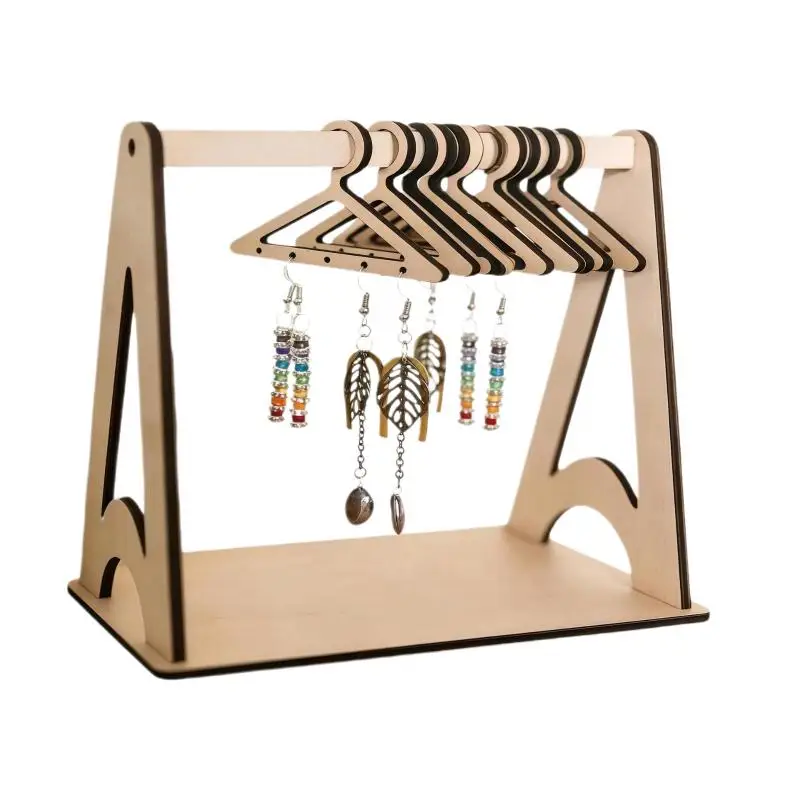 Ohrring-Präsentationsständer – Mini-Hängehalter, Schmuck-Präsentationsständer, Kleiner Ohrring-Organizer, Hängender Präsentationsständer, Tisch-Organizer – Detail 7