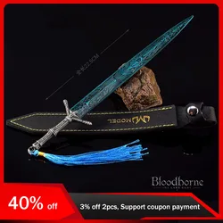 22.5cm Divine Moonlight Greatsword Game Peripheral Eldenn Katana Cosplay Prop All Metal Knife Toy Sword Samurai Gifts Ornament