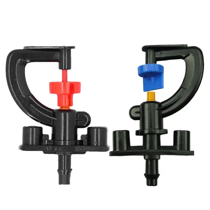 Rotating Sprinkler Head Versatile G-Type Refraction Mini Rotating Sprinkler Rotary Nozzle Adjustable Efficient Gentle Lawn Spray