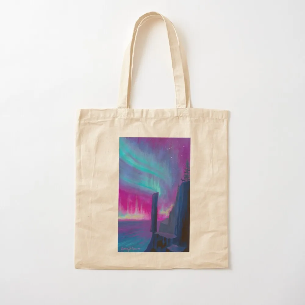 

Zodiac Signs as Landscapes- Libra Tote Bag tote bag foldable reusable bag Women's shopper Canvas Tote