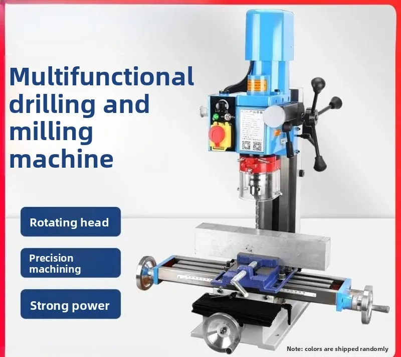 For Multifunctional Metal Drilling and Milling Machine Bench Drill Small High Precision Industrial Tapping and Milling