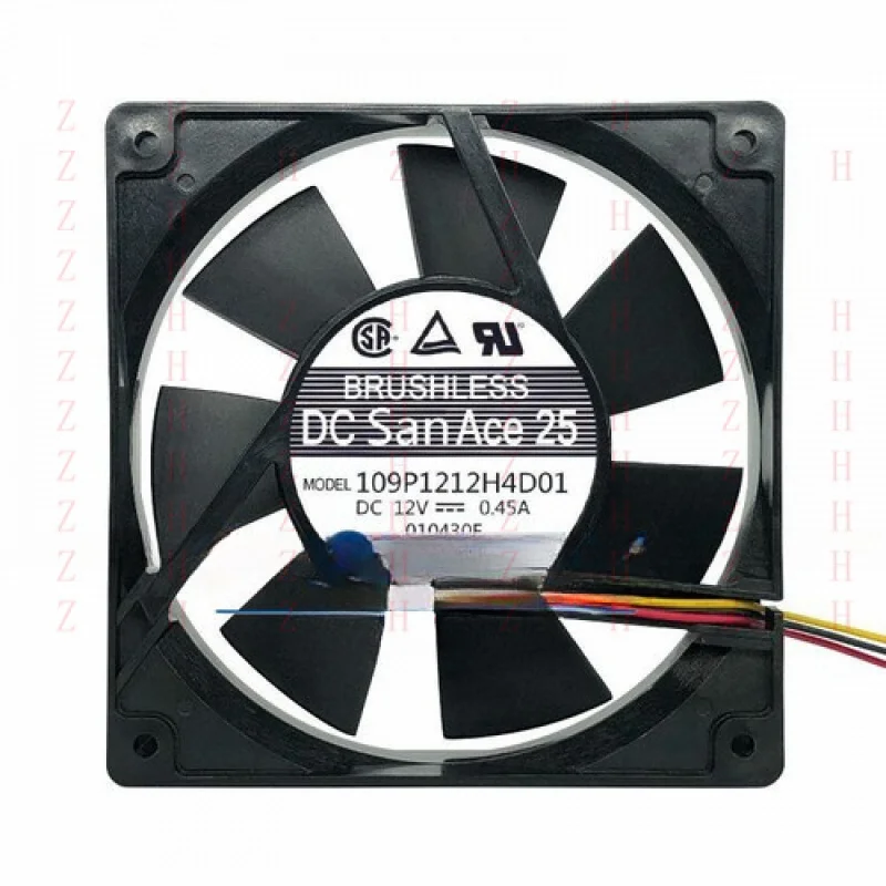

XXZ для 1 шт. Sanyo 109P1212H4D01 12 В 0,45 А 12025 12 см инверторный охлаждающий вентилятор 3-проводной