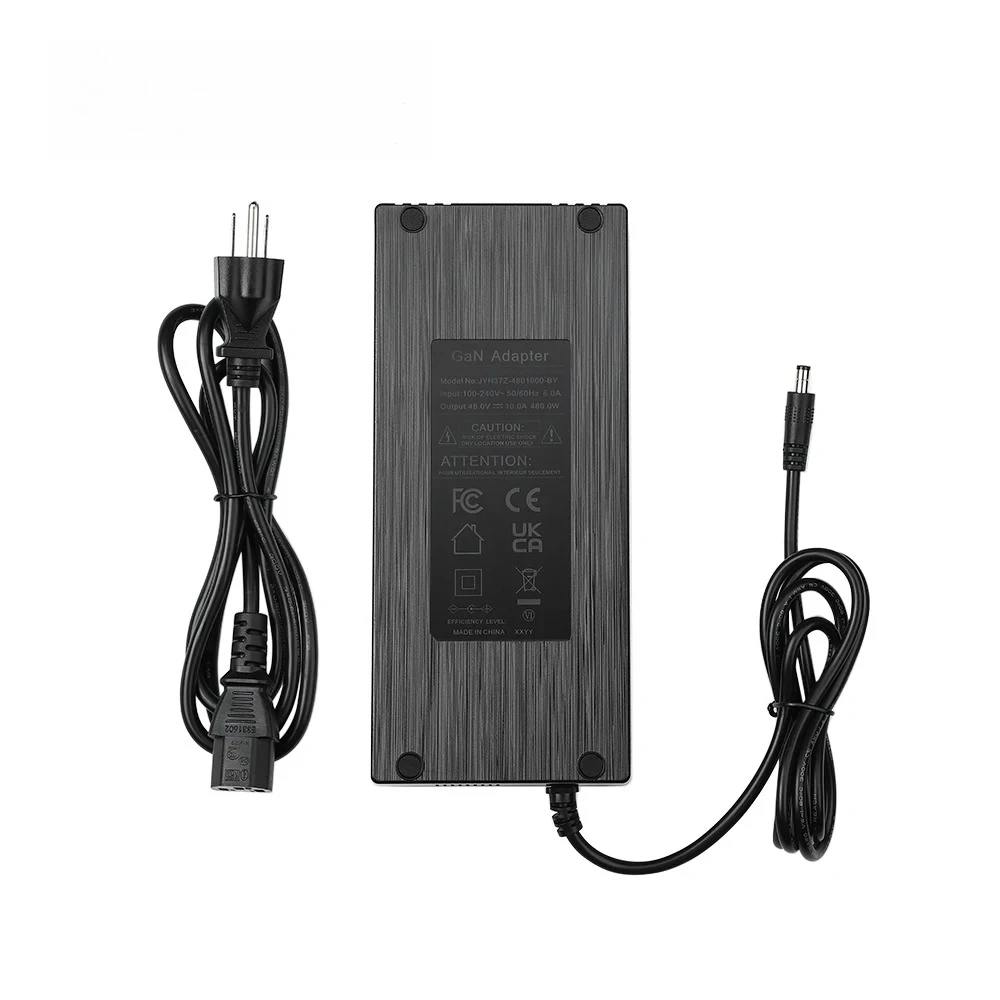 Audio 48V 10A GaN Amplifier Power Adapter 48V 10A Switch Power Supply Plug for A07 Pro A70 A07 Max TPA3255 Sound AMP