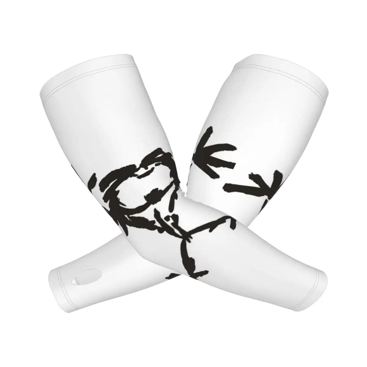 Alive Pearls Jam – manchons de bras d'extérieur, couverture de Protection contre les UV du soleil, manches de tatouage de cyclisme en soie glacée d'été