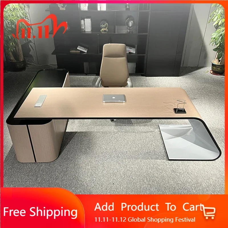 

Minimalist Desk Office Coffee Table Professional Furniture Qimink Table Bedside Pliante Bedroom Reception Ufficio Home Furniture