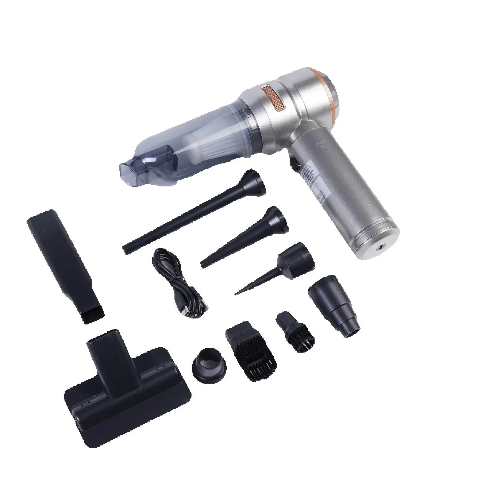 

ZX-V500 Ручной беспроводной пылесос для автомобиля, внедорожника, грузовика, 12 В постоянного тока, 100 Вт, мощность всасывания