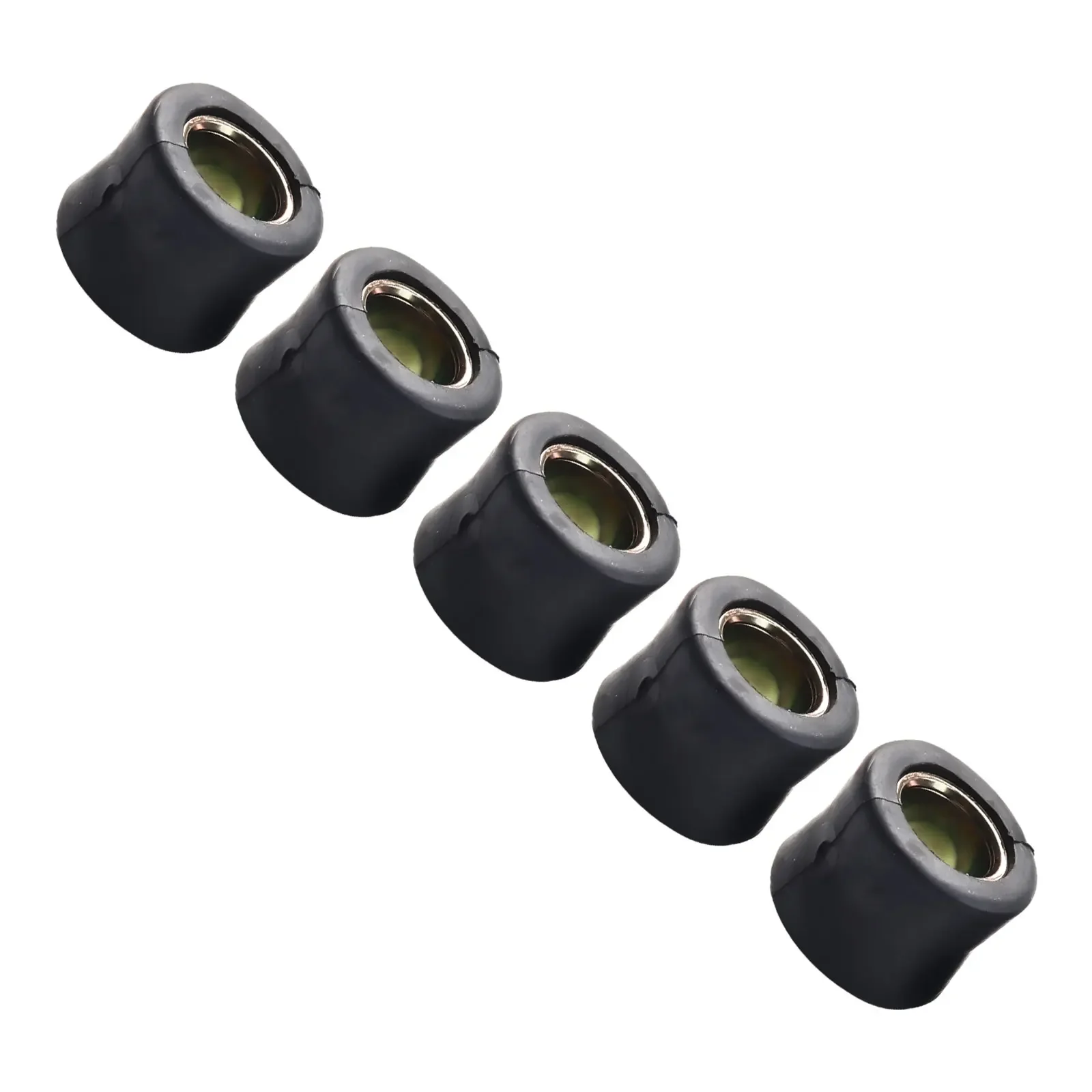 5pcs Motorbike 12mm Rear Shock Absorber Cushion Rubber Ring Bush Shock Absorber Bumper Block Sleeve Cushion Rubber Rings