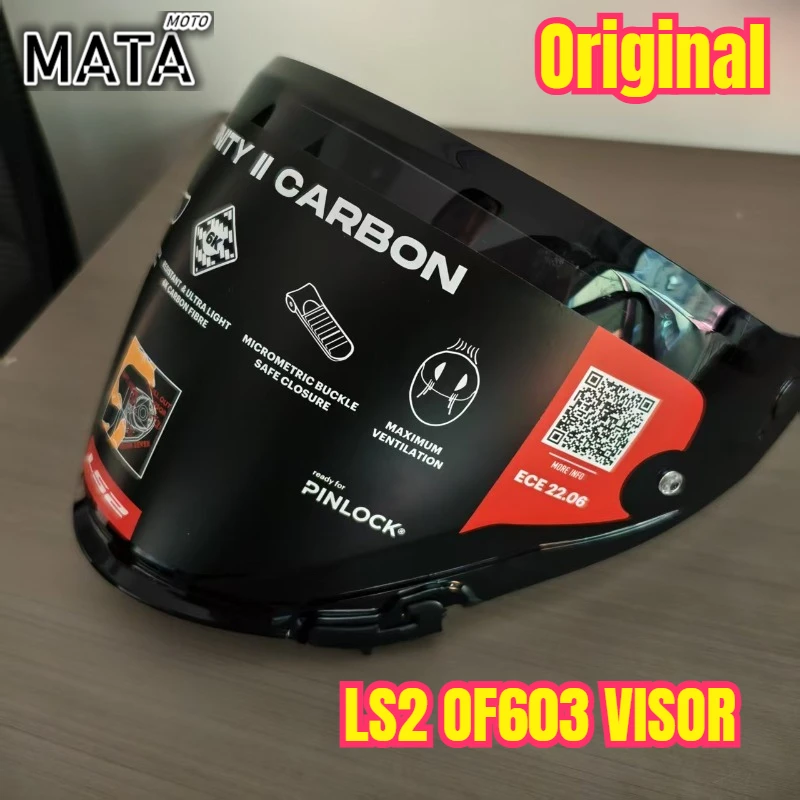 

Original LS2 Motorcycle Half Helmet OF603 Original Lens Black Lens Color Visors Helmet Accessories Capacete De Moto Visor