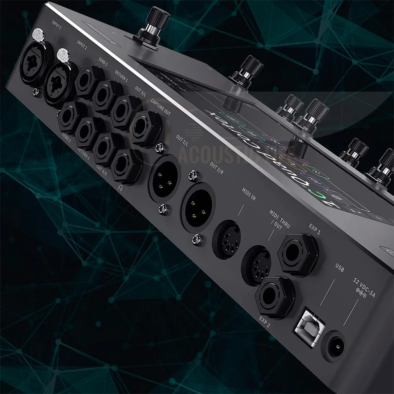 Neural DSP Quad Cortex Quad-Core Digital Effects Modeler/Profiling Floorboard Multi-touch Guitar and Bass Modeler